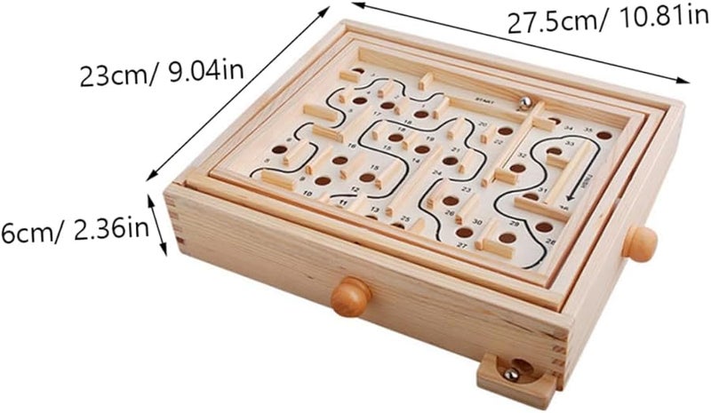 لعبة لغز خرز خشبي للأطفال نشاط تعليمي لعبة تعلم تنمية للأعمار من 3 سنوات فما فوق - Image 2